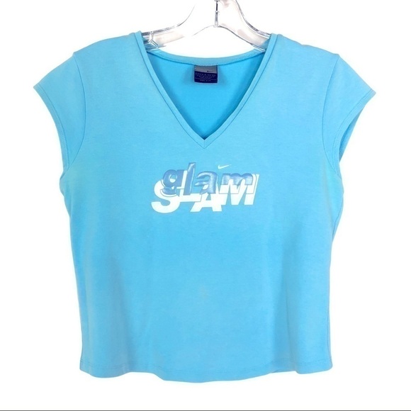 Nike Glam Slam crop v-neck tee - Picture 1 of 7